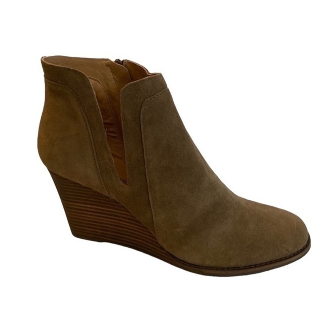 Lucky Brand Yabba wedge booties